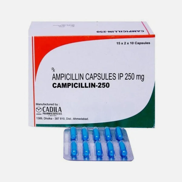 Campicillin 250mg Capsules