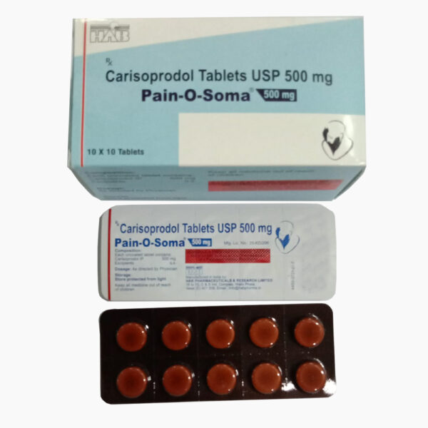 Pain O Soma 500mg Tablet